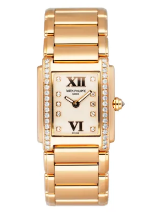Patek Philippe Twenty-4 4908/11R White Dial Ladies Watch With Archives