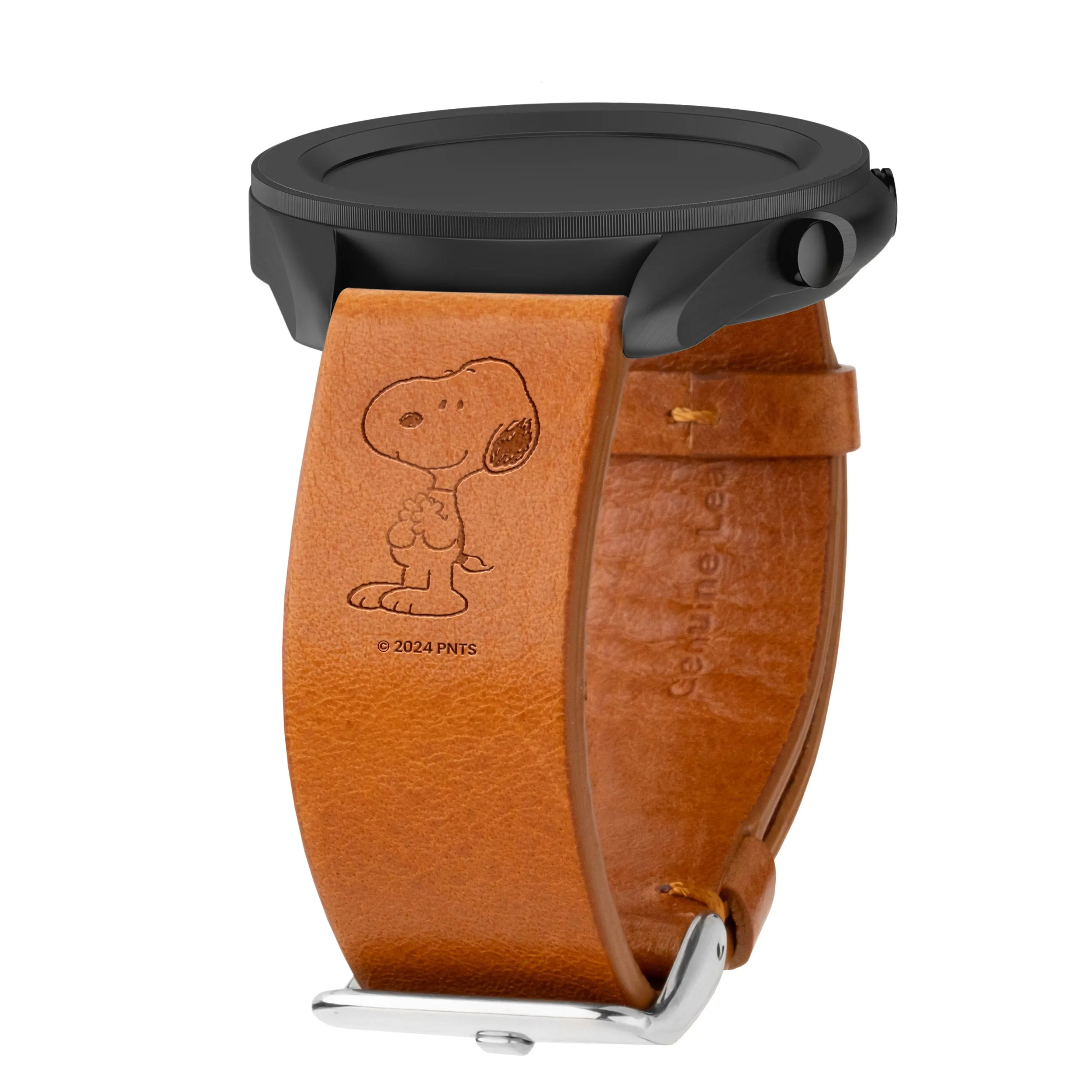 Peanuts 75th Anniversary Premium Leather Samsung Galaxy Watch Band
