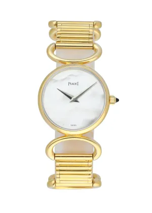 Piaget 9005 D 18k Yellow Gold Ladies Watch