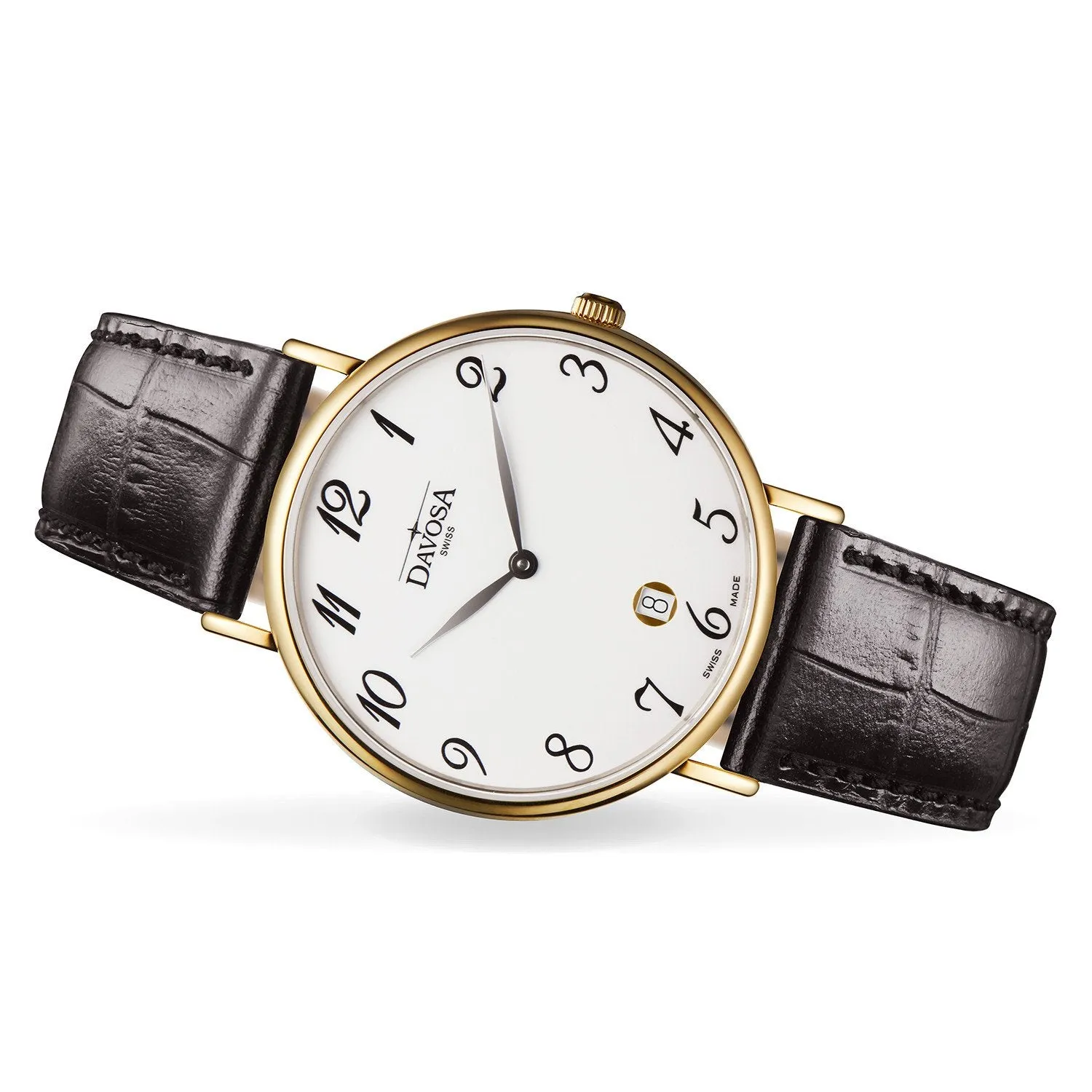 Pianos II Quartz PVD White Gold Executive Watch 16248626