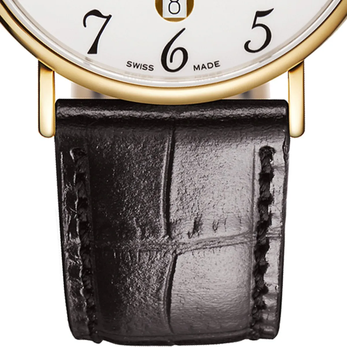 Pianos II Quartz PVD White Gold Executive Watch 16248626