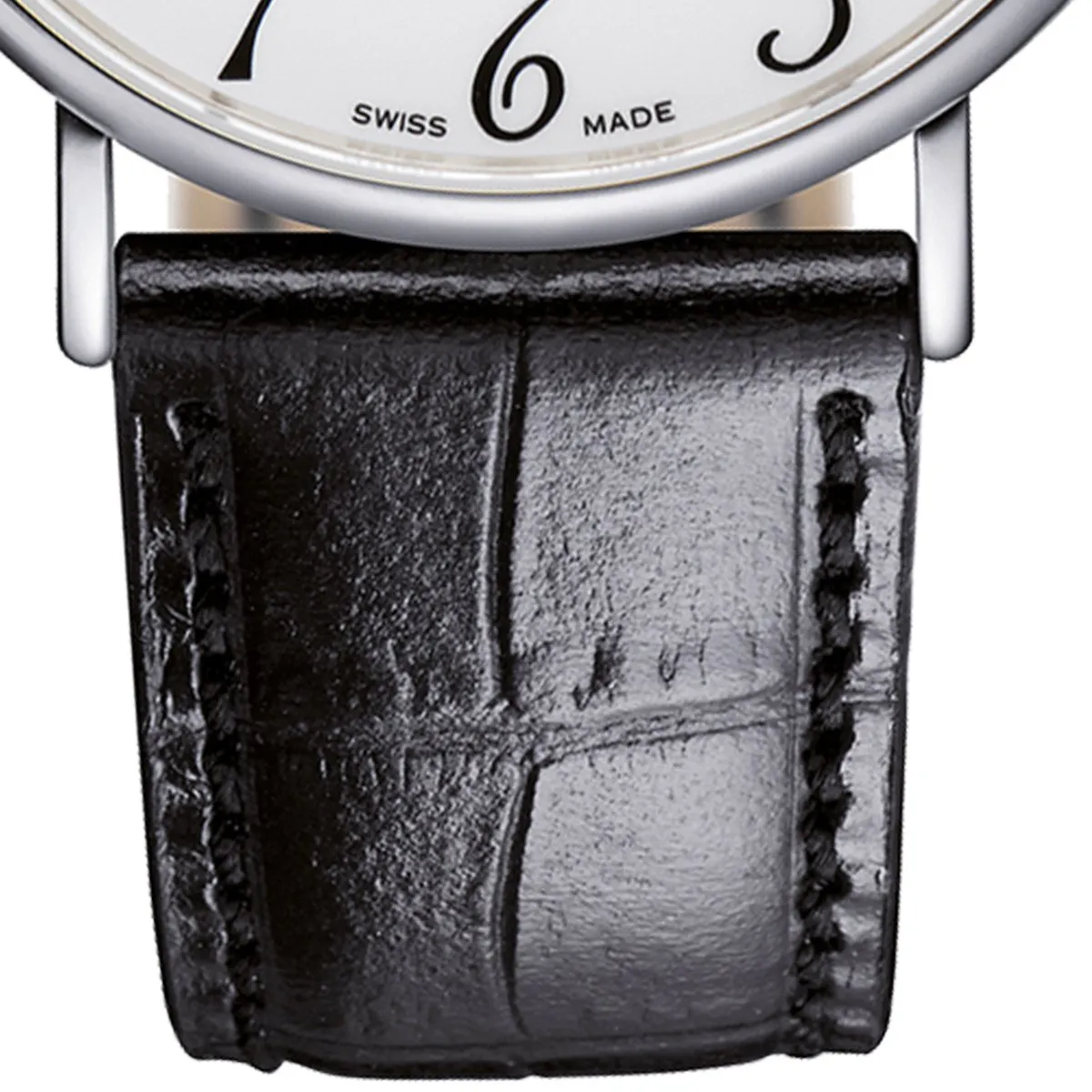 Pianos II Quartz Swiss-Made White Executive Watch 16248526