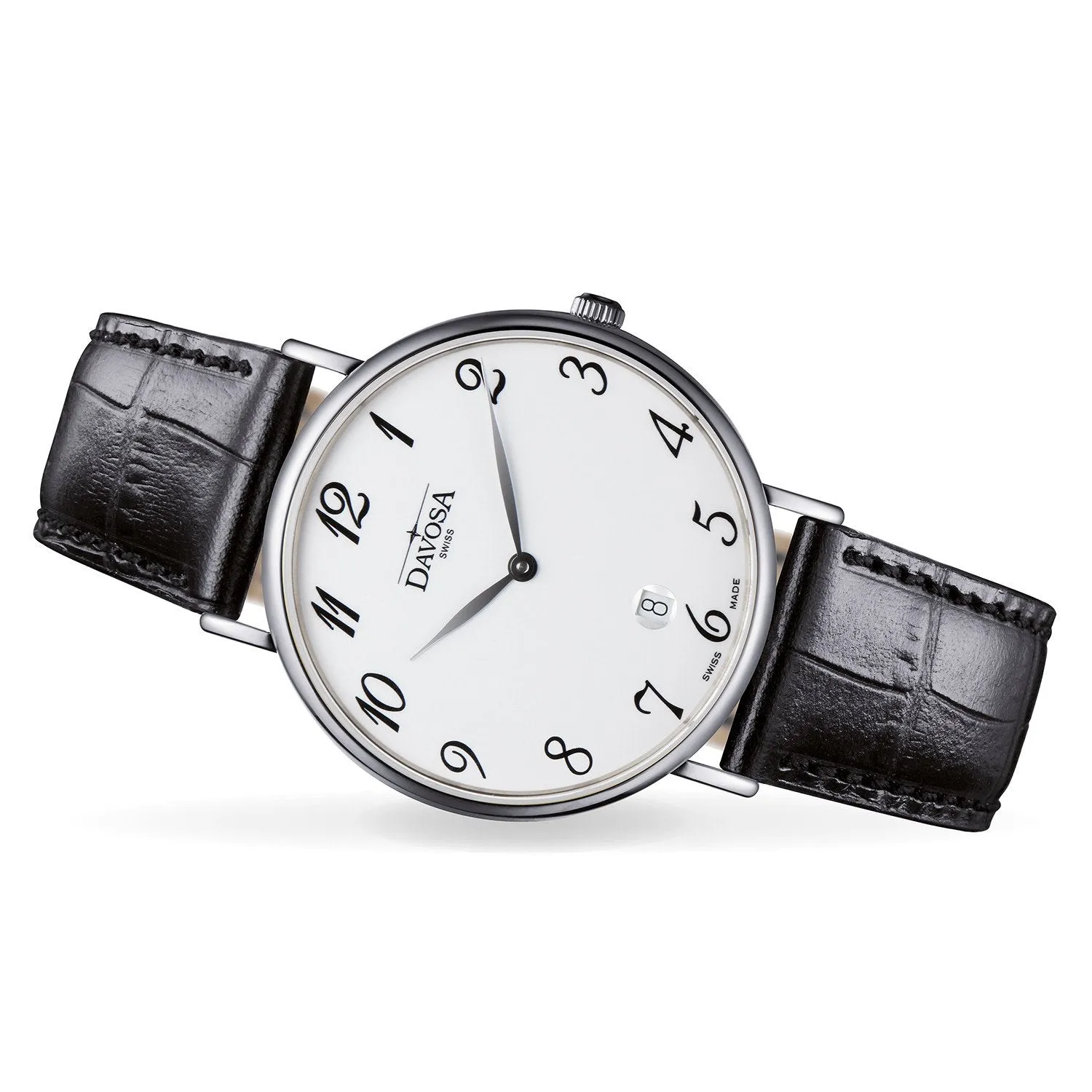 Pianos II Quartz Swiss-Made White Executive Watch 16248526