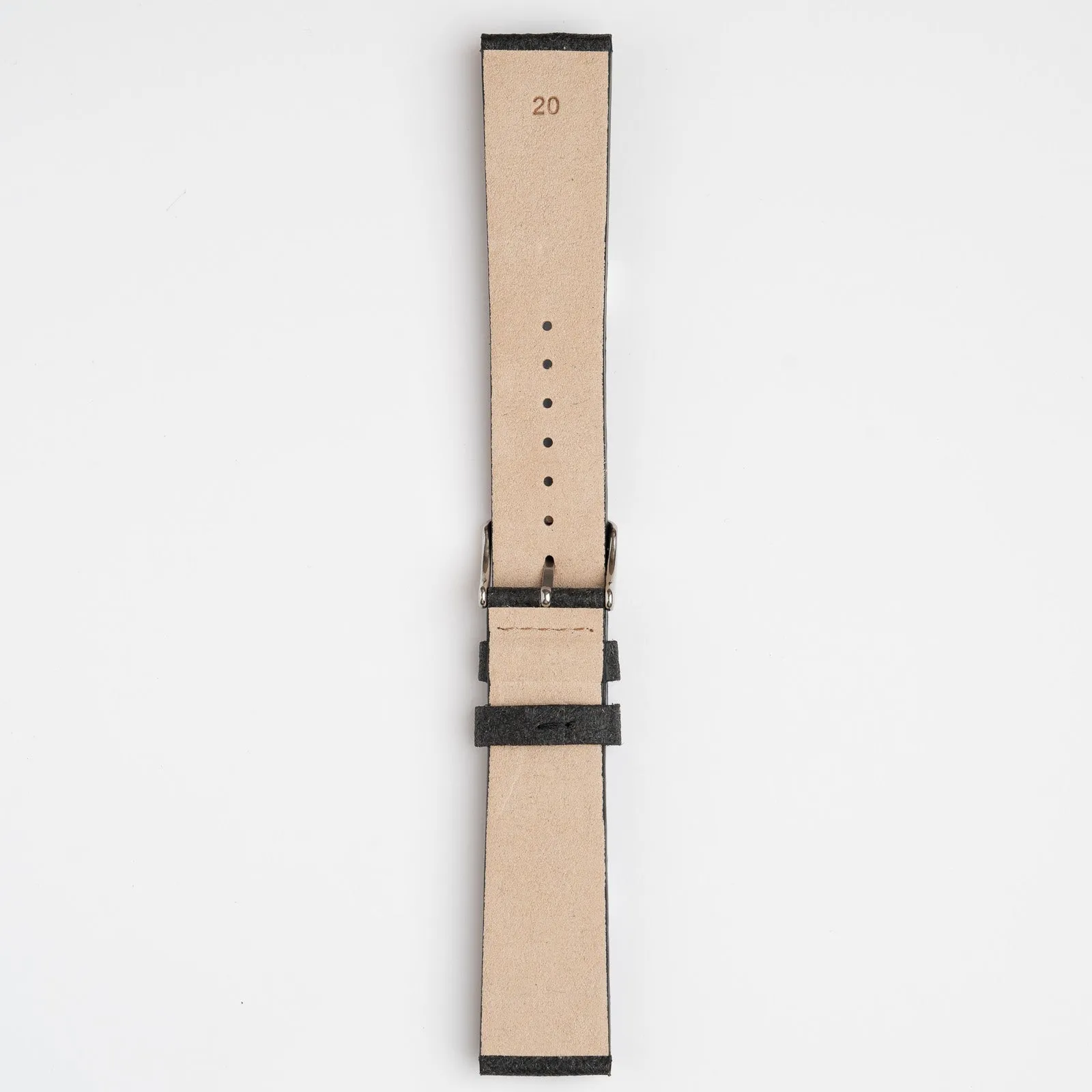 Pineapple Leaf Black Watch Strap