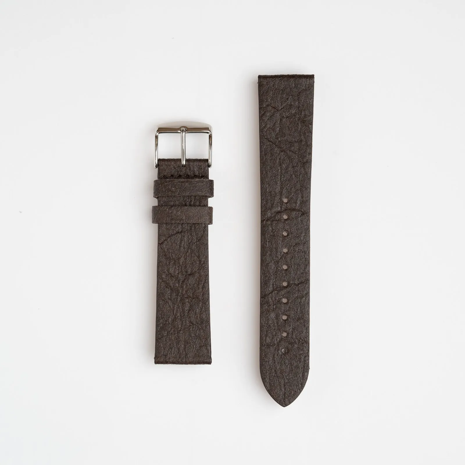 Pineapple Leaf Brown Watch Strap