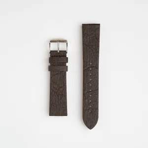 Pineapple Leaf Brown Watch Strap