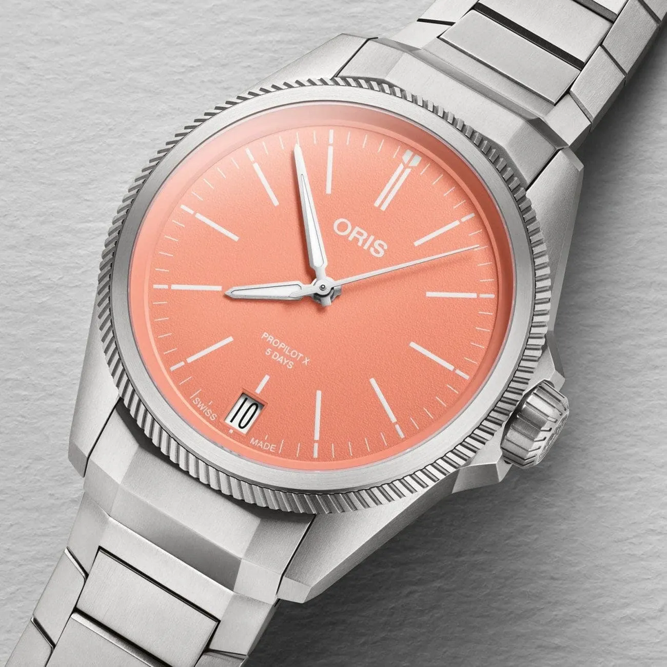 ProPilot X Calibre 400 39mm Mens Watch - Orange Dial