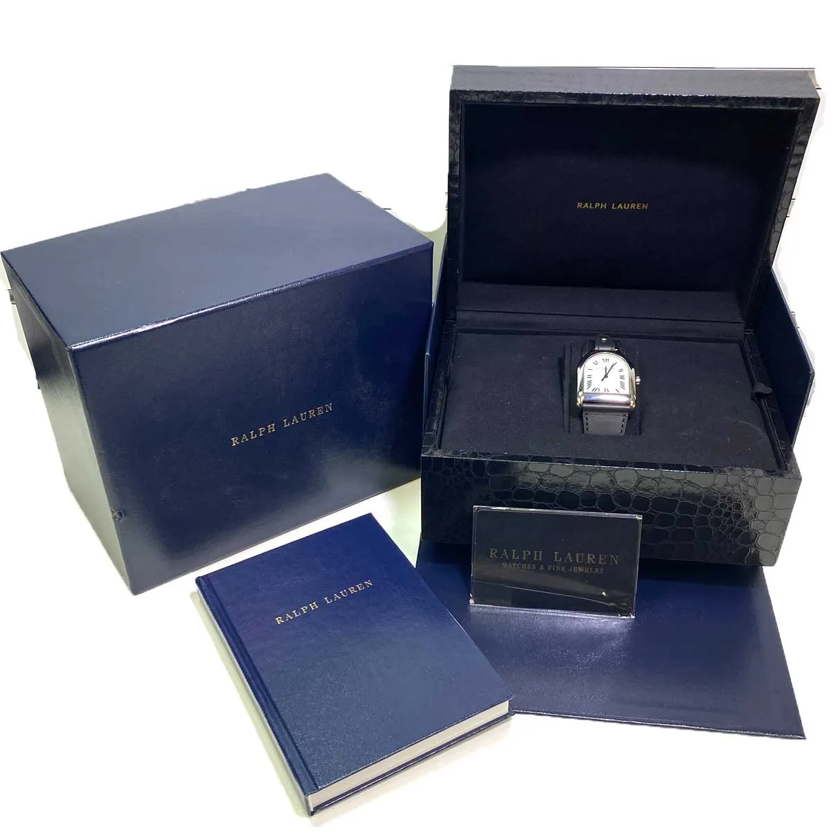 Ralph Lauren Stirrup Medium White Dial