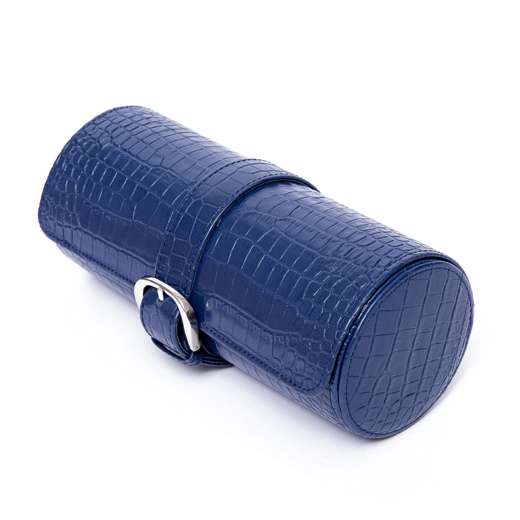 Rapport - Brompton Triple Watch Roll in Blue Croco | D166