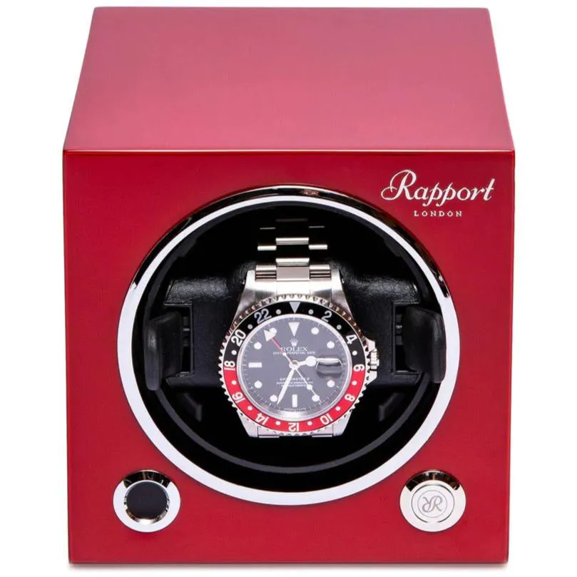Rapport - Evolution Single Watch Winder in Red | EVO43