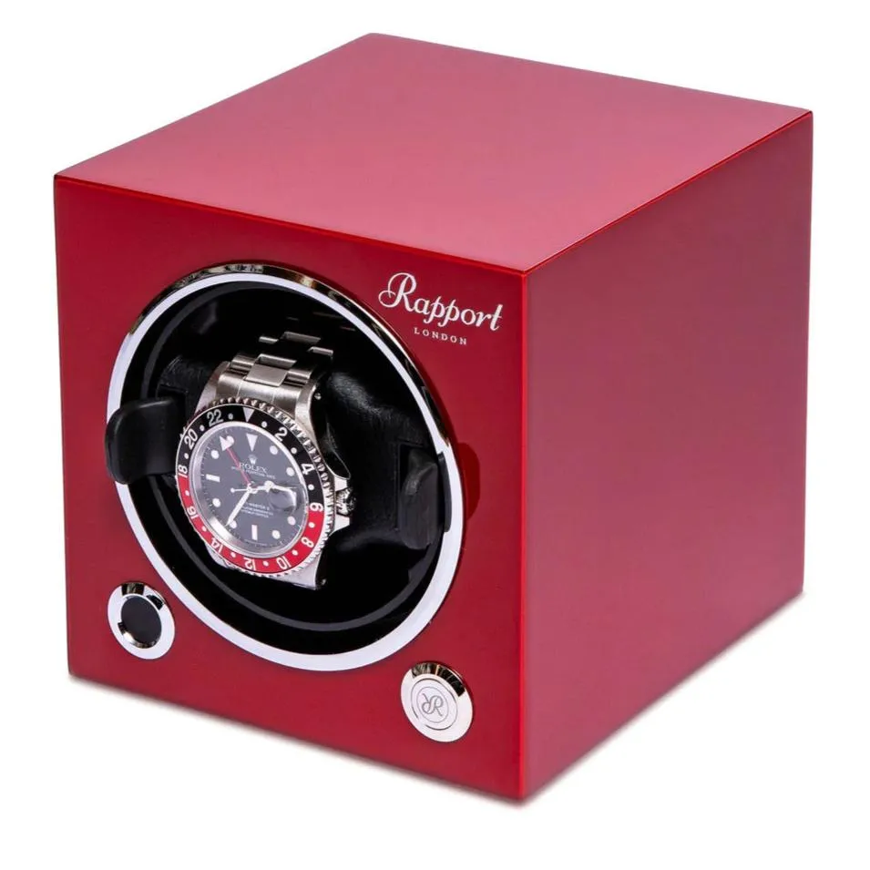 Rapport - Evolution Single Watch Winder in Red | EVO43