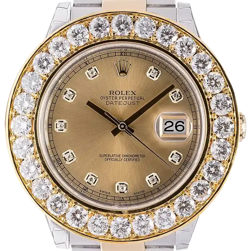 Rolex Datejust II 116333 Bespoke Oversized bezel