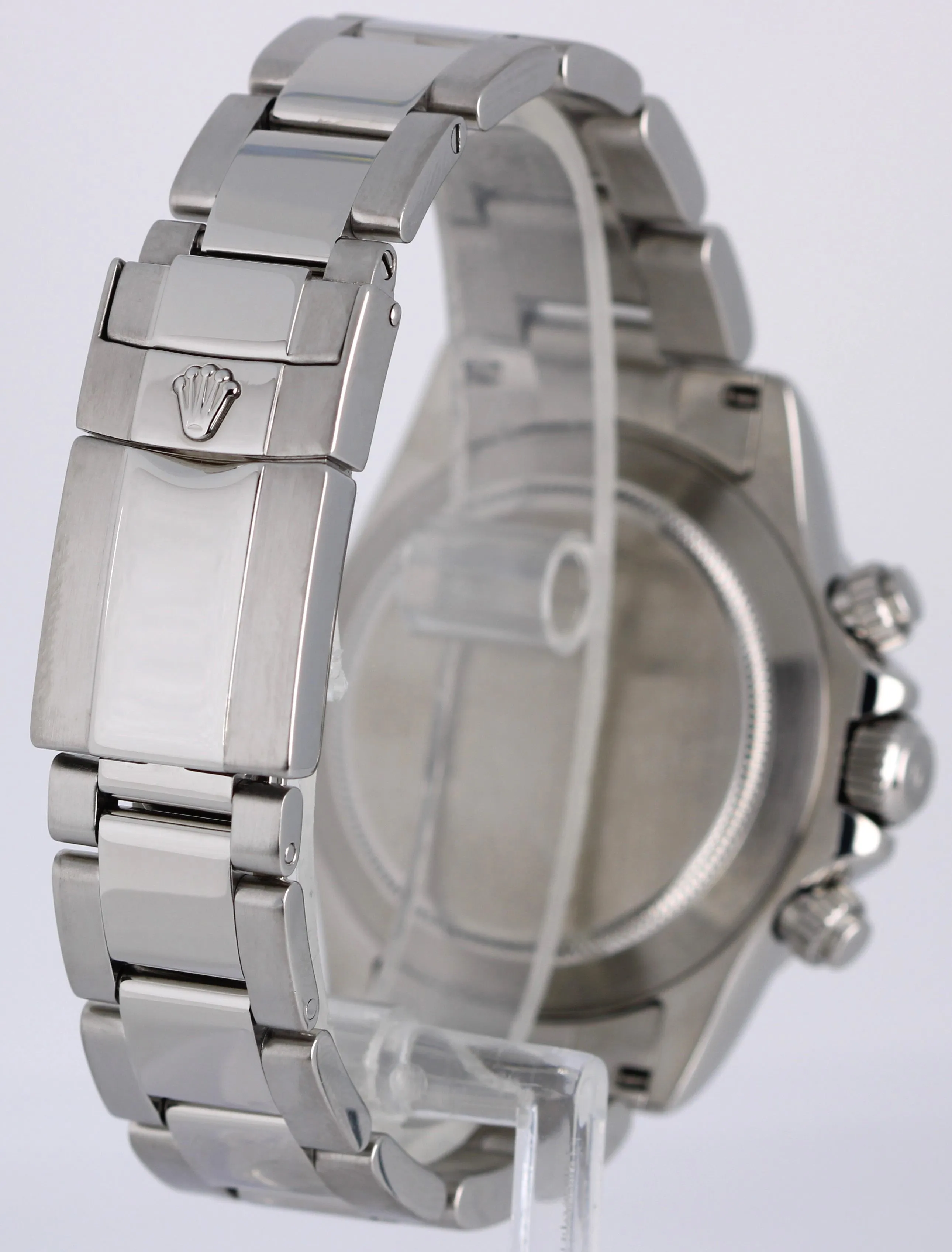 Rolex Daytona Cosmograph Stainless Steel Black 40mm 116520 Oyster Watch
