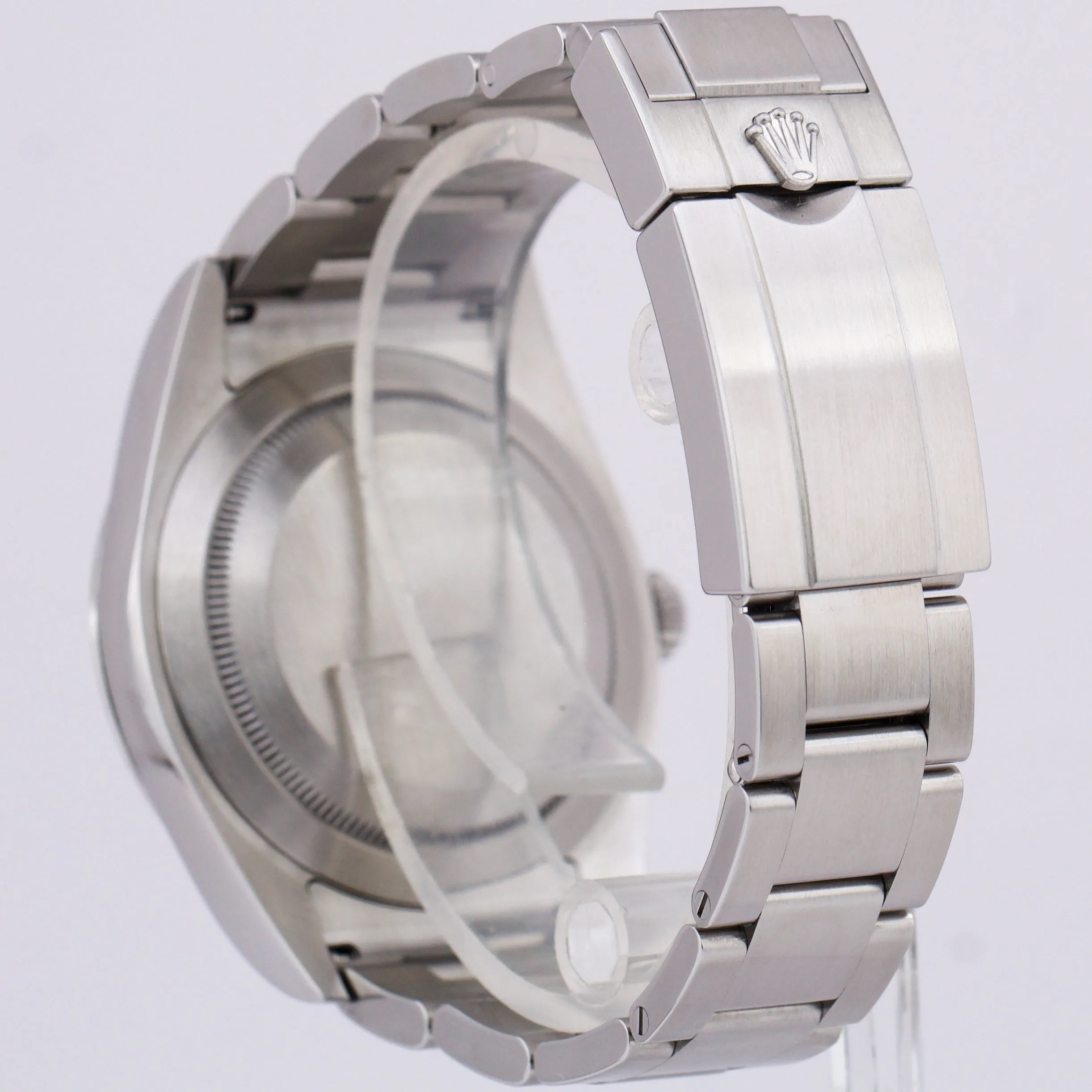 Rolex Explorer I Black FULL LUME Stainless Steel 39mm MK2 Automatic Watch 214270