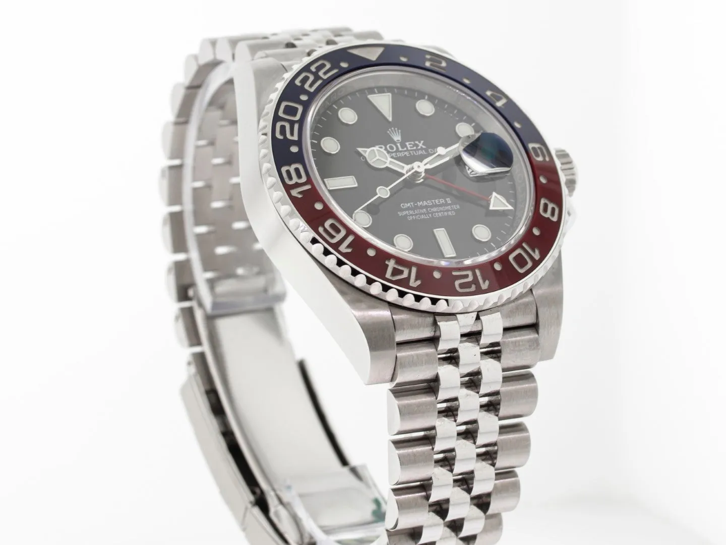 Rolex GMT-Master II "Pepsi" 40mm Stainless Steel Blue Dial & Blue Red Bezel 126710blro