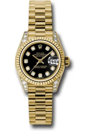 Rolex ladies president model # 179238 bkdp