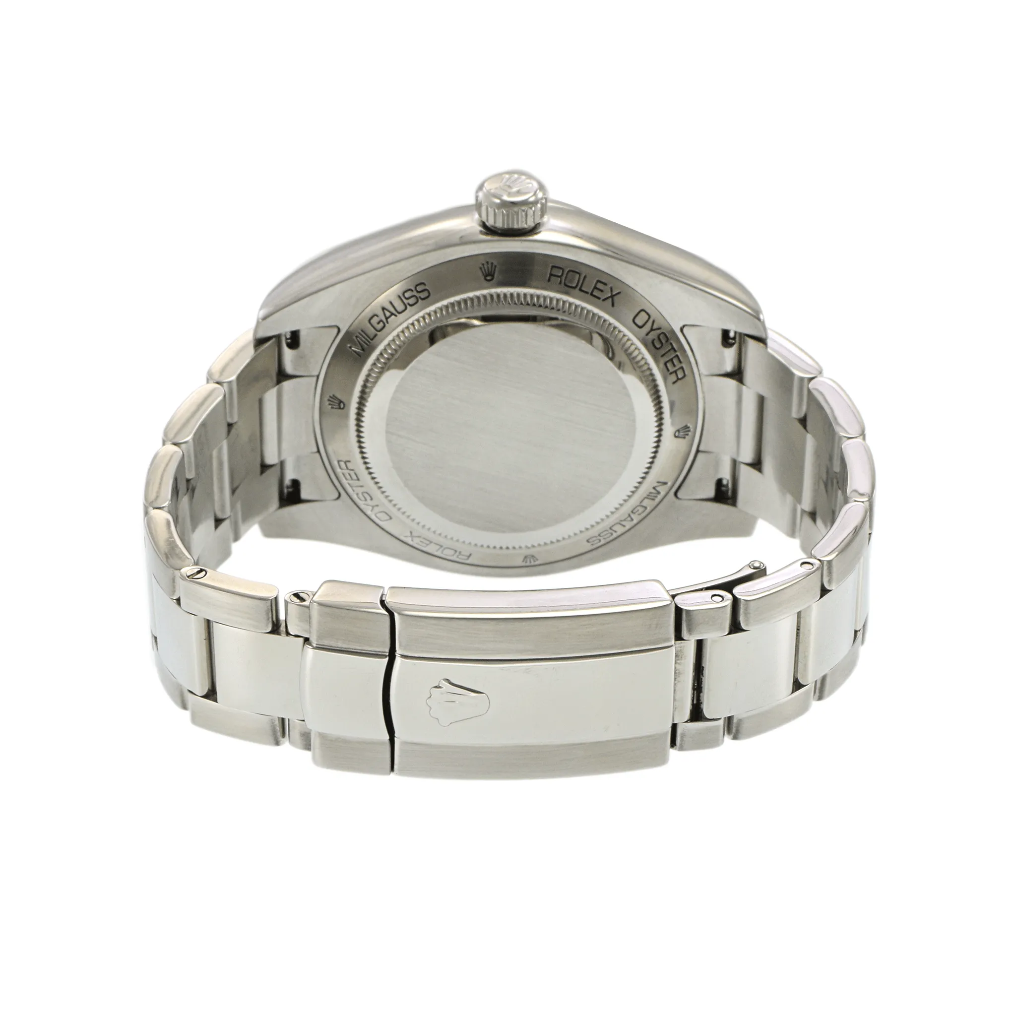 Rolex Milgauss 40mm Stainless Steel with Black Dial 116400