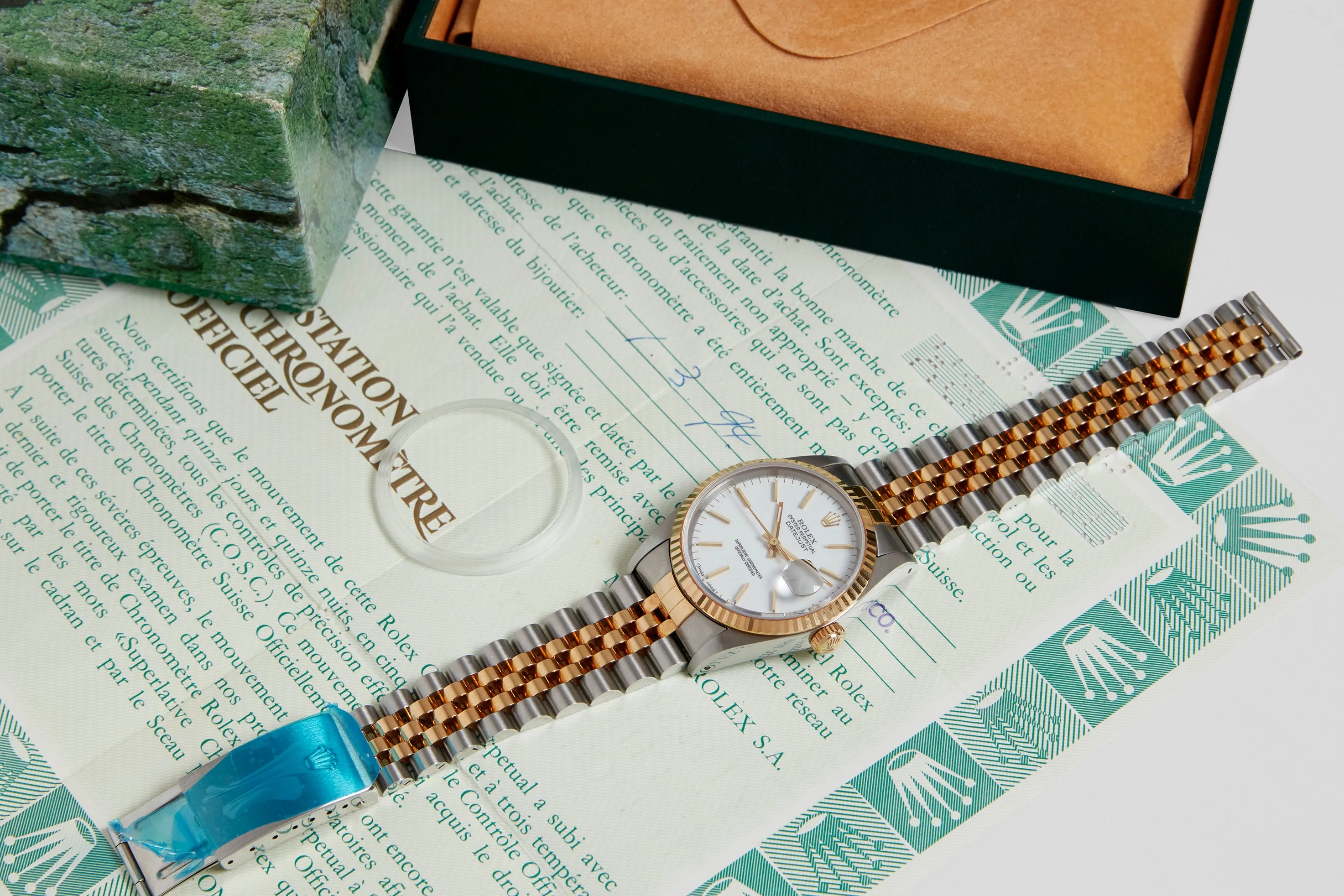 Rolex Oyster Perpetual Datejust 'Porcelain' Dial 1991