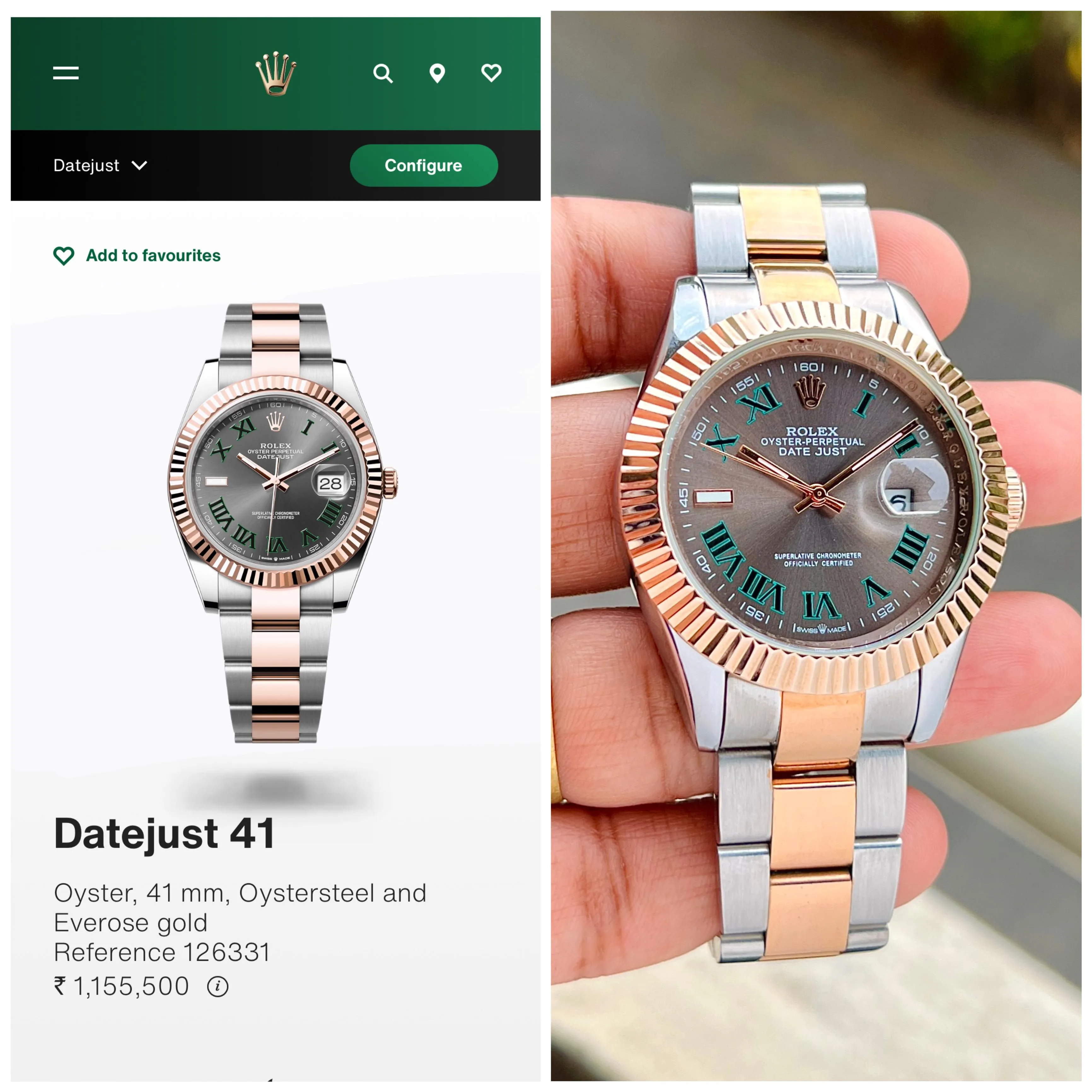 Rolex Premium DateJust 41