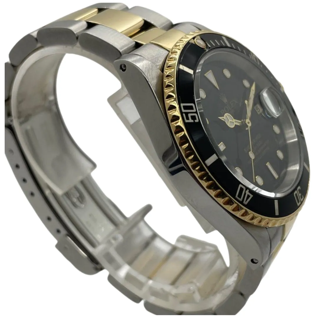 Rolex Submariner 16613 Half Gold 40mm Automatic Watch