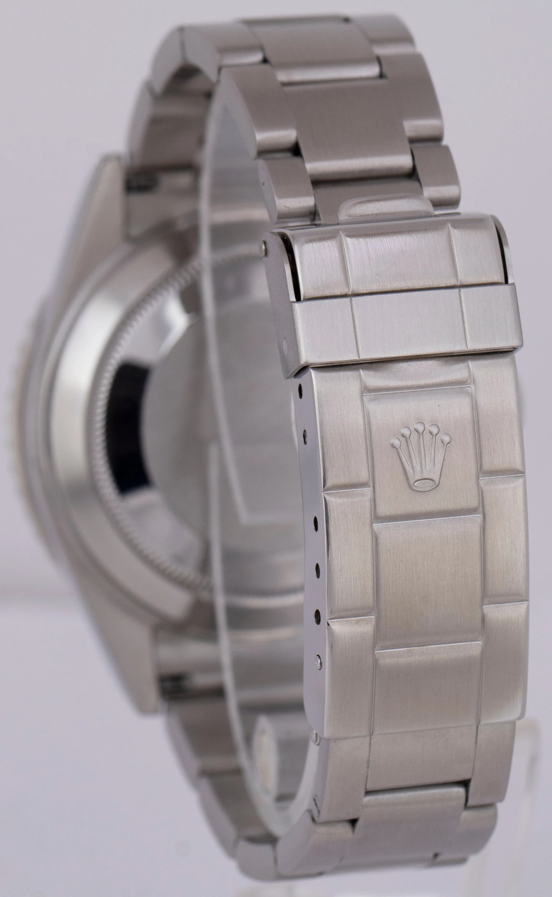 Rolex Submariner Date 40mm Stainless Steel Oyster NO-HOLES Black Watch 16610