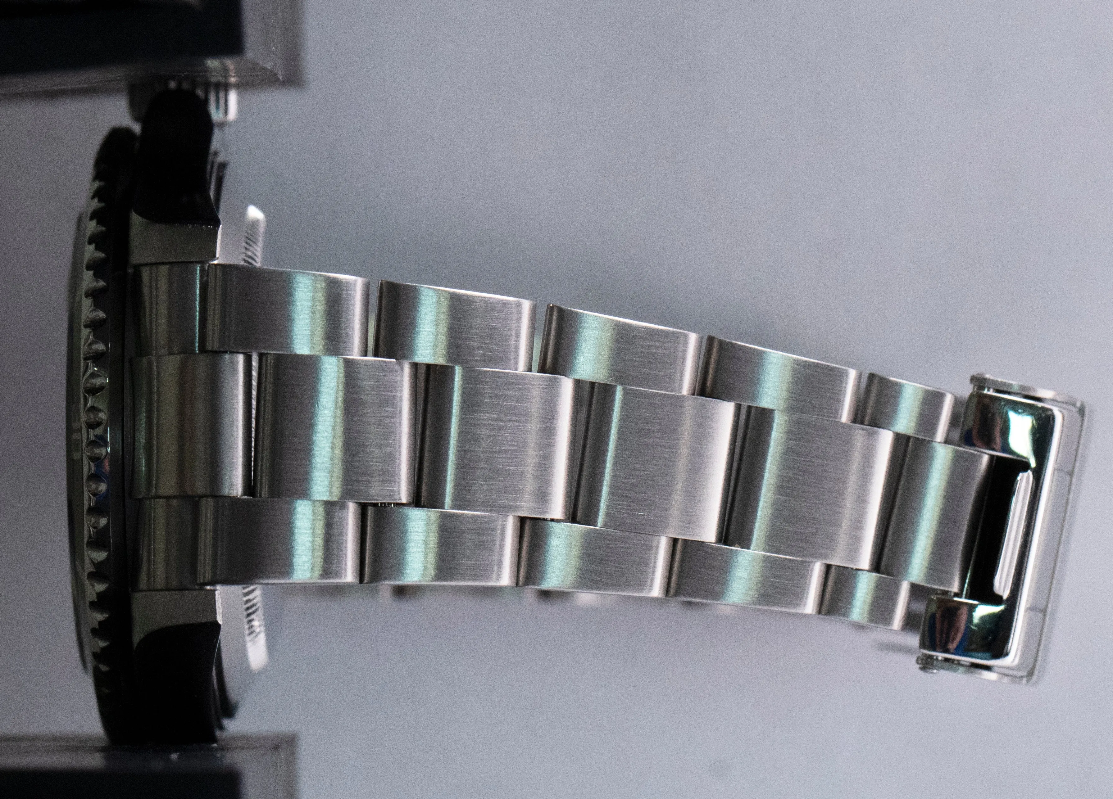 Rolex Submariner Date 40mm Stainless Steel Oyster NO-HOLES Black Watch 16610