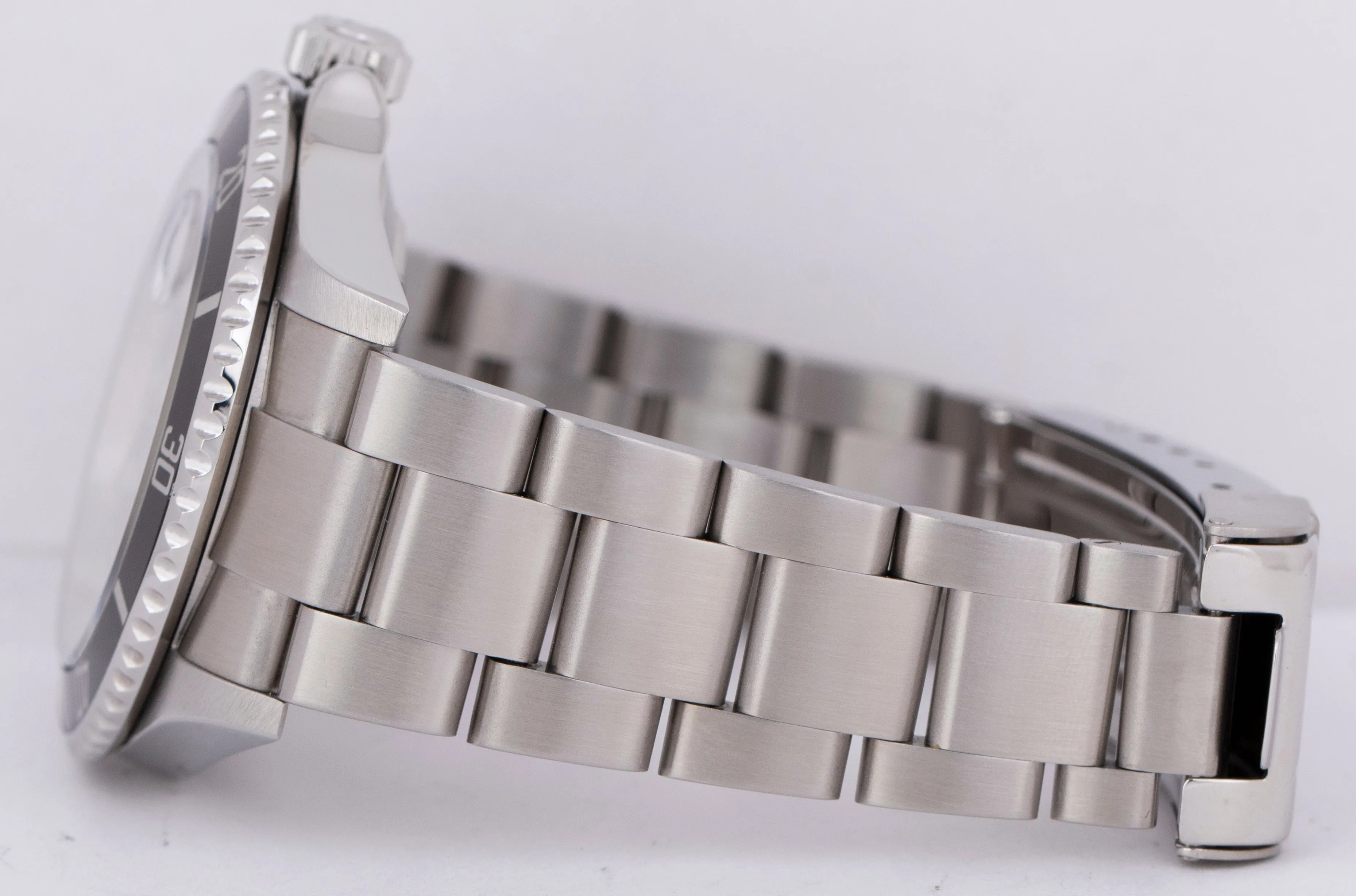 Rolex Submariner Date 40mm Stainless Steel Oyster NO-HOLES Black Watch 16610