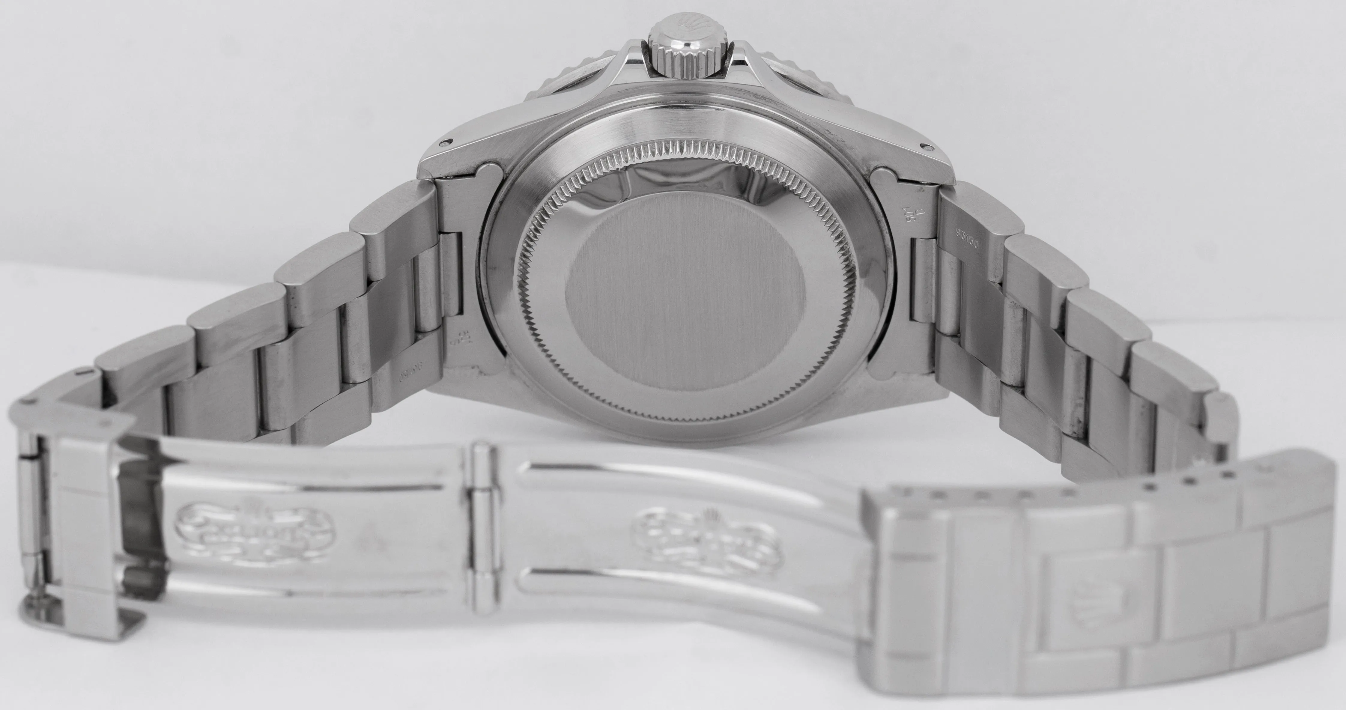 Rolex Submariner Date Black TRITINOVA Stainless Steel 40mm Oyster 16610 Watch