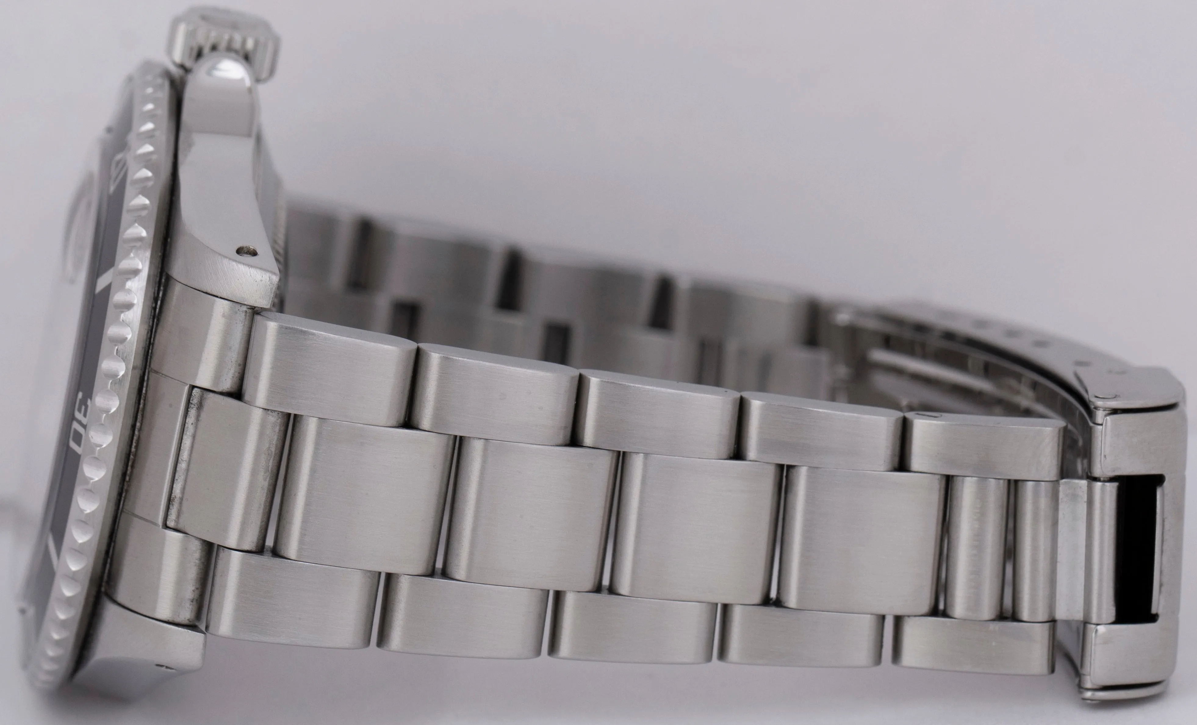 Rolex Submariner Date Black TRITINOVA Stainless Steel 40mm Oyster 16610 Watch