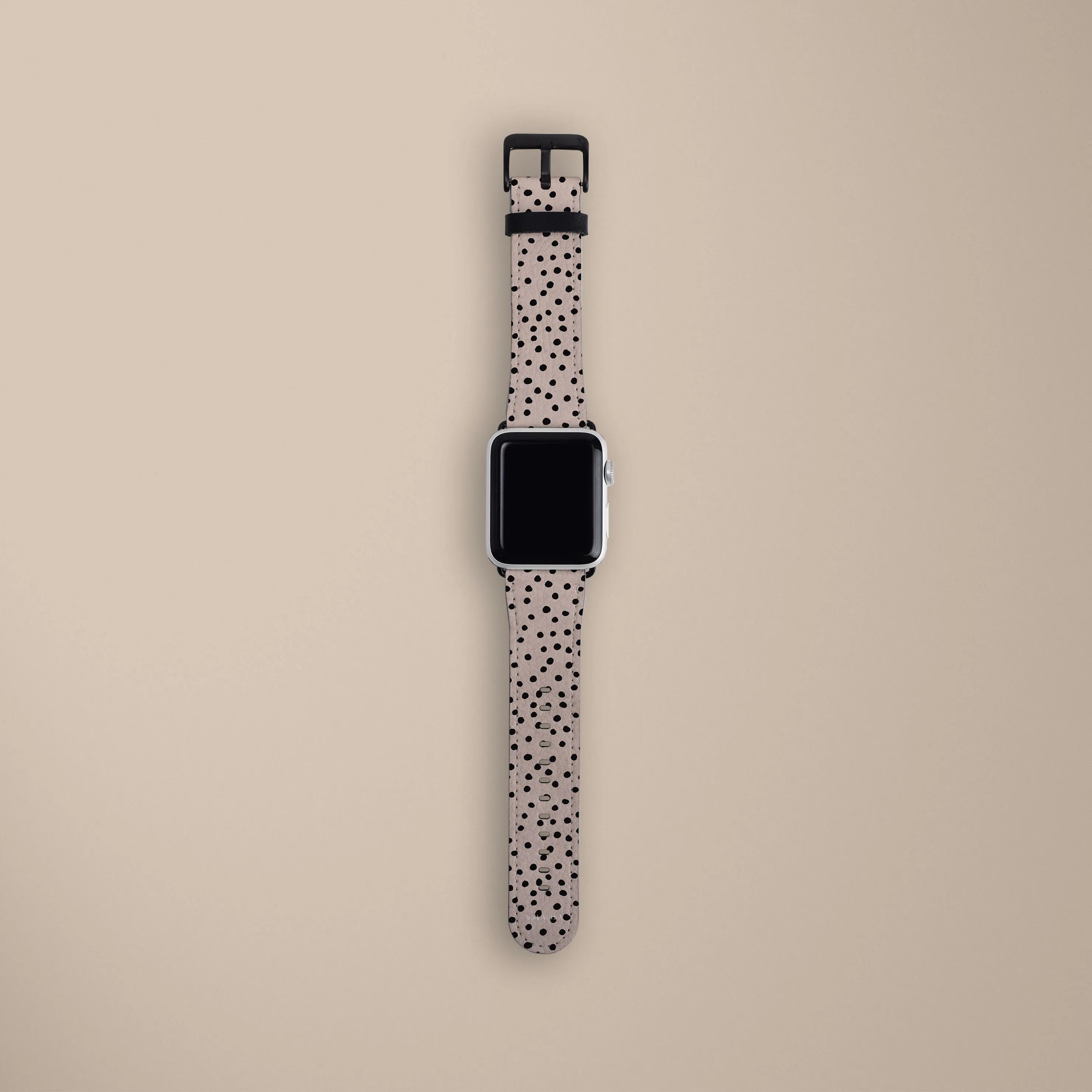 Rose Polka Dots Watch Strap