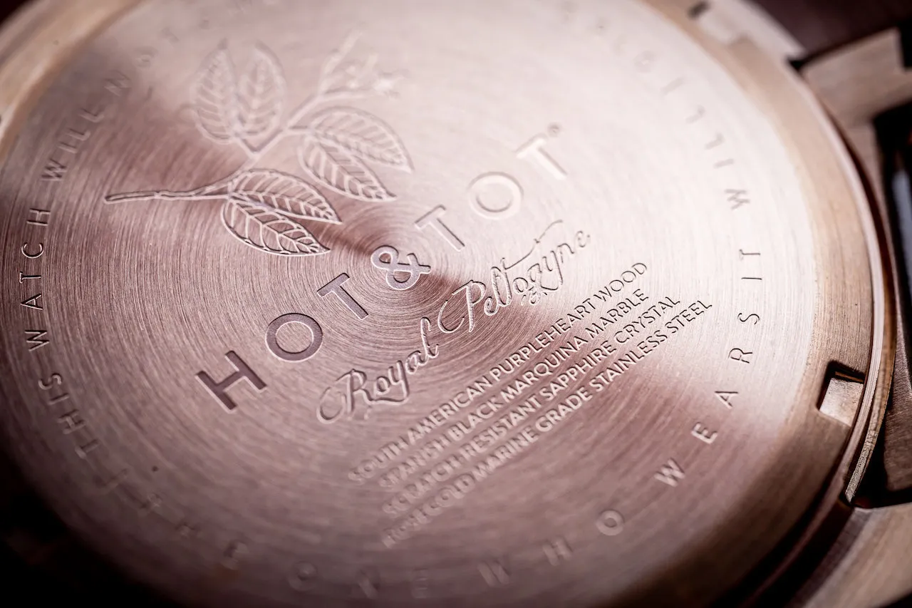 Royal Peltogyne Watch | Sustainable | Wood watch | Vegan | Eco fashion