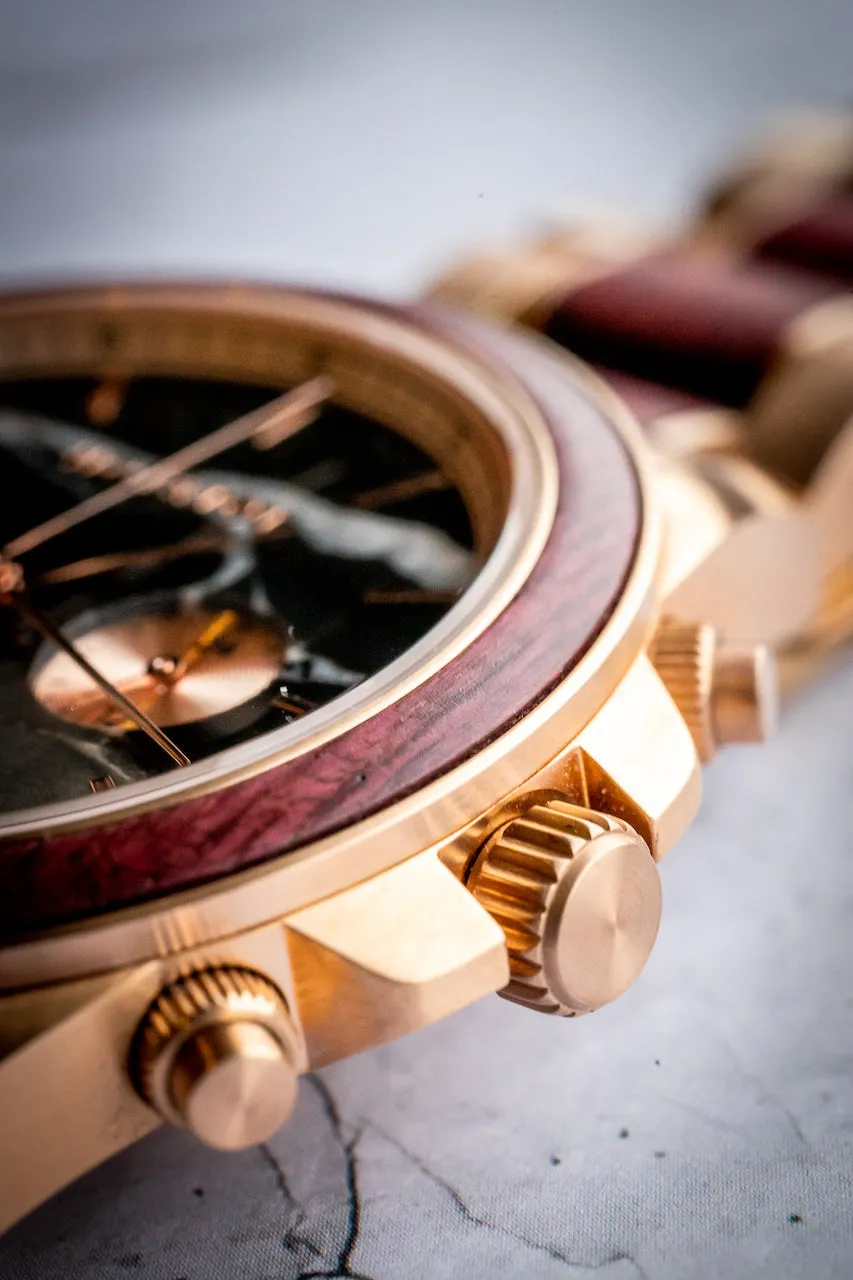 Royal Peltogyne Watch | Sustainable | Wood watch | Vegan | Eco fashion