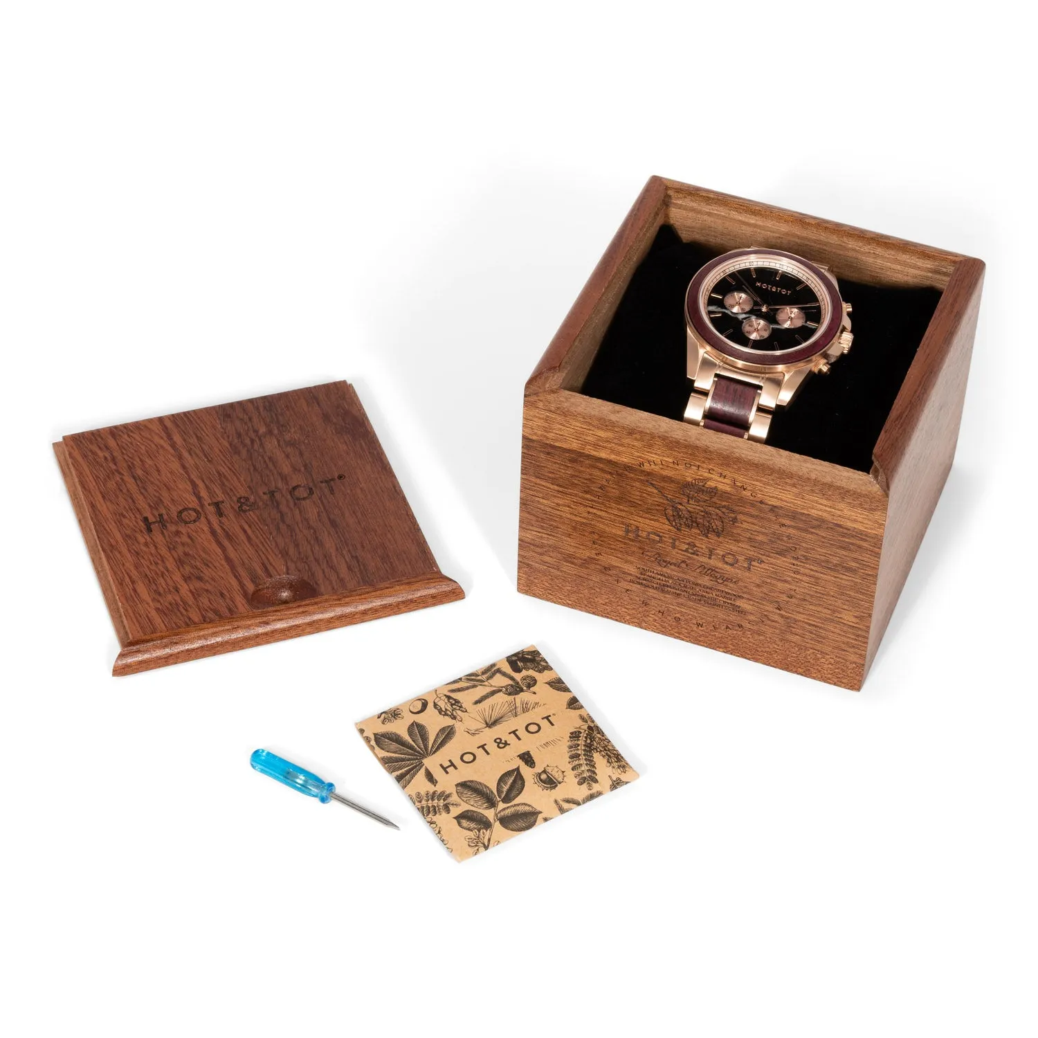Royal Peltogyne Watch | Sustainable | Wood watch | Vegan | Eco fashion