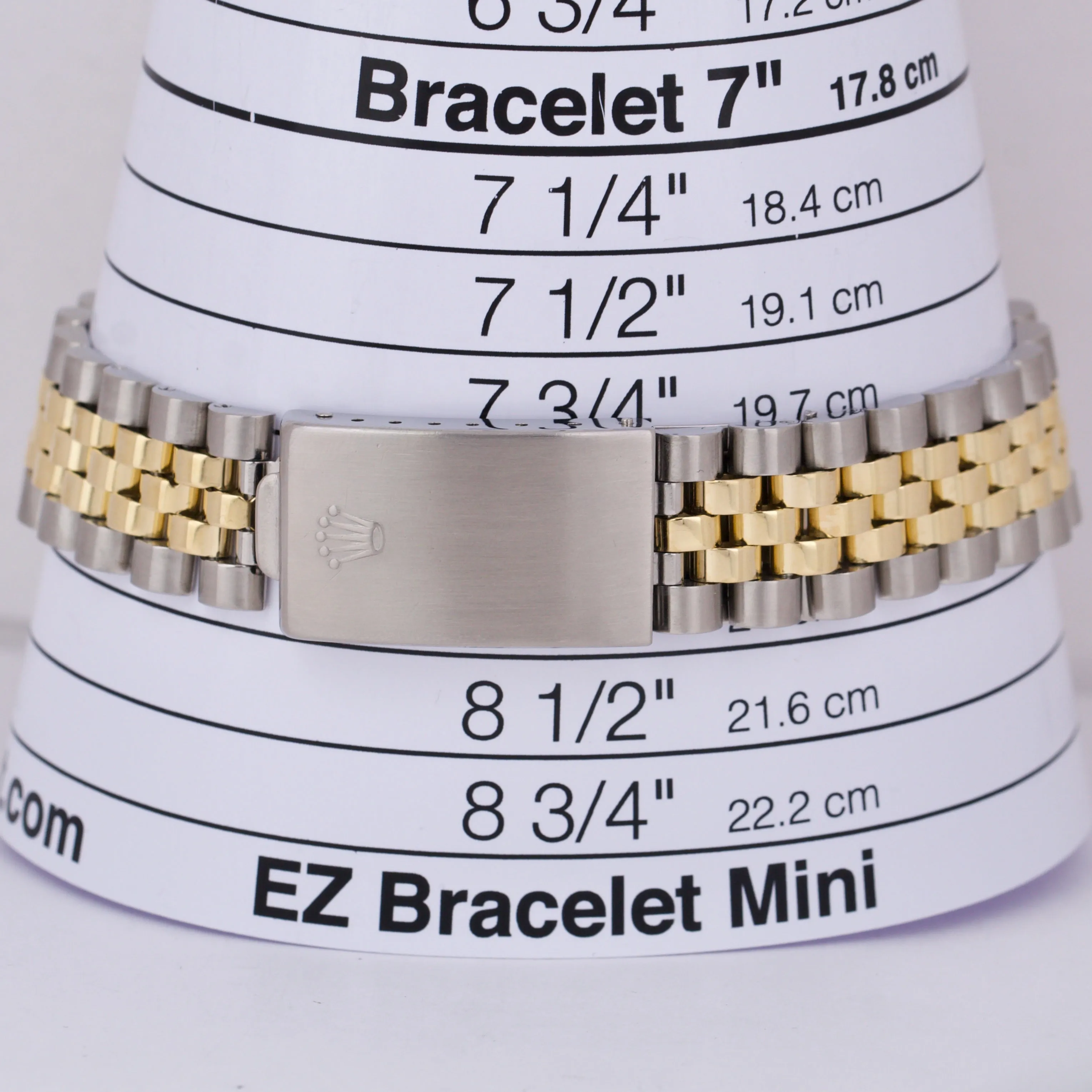 RSC Rolex Oyster Perpetual Date CHAMPAGNE Two-Tone Gold Steel JUBILEE 34mm 1505