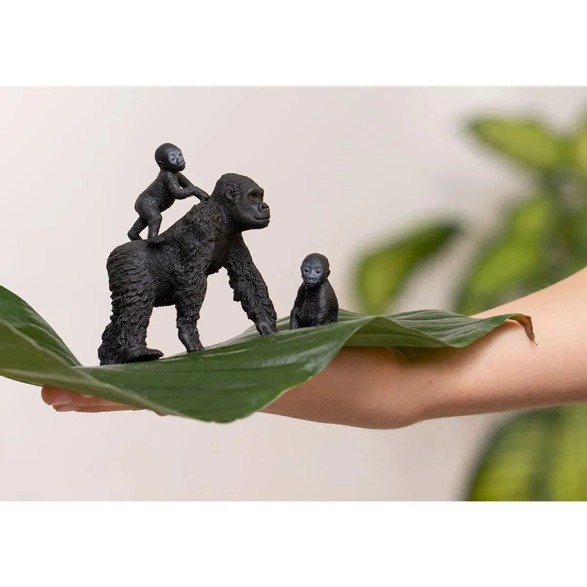 SCHLEICH 42601 WILD LIFE Gorilla Family Figures