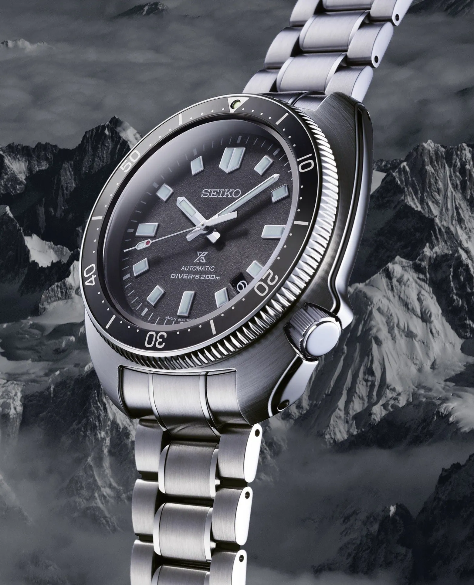 Seiko Prospex Automatic 1970 Diver's Modern Re-Interpretation "Captain Willard" Grey Turtle SLA051 (SBDX047)