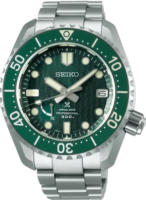 Seiko Prospex LX Line Spring Drive 300M Diver Limited Edition Kokebozu Green Dial SBDB039
