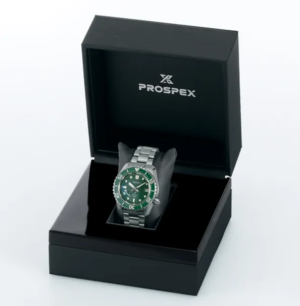 Seiko Prospex LX Line Spring Drive 300M Diver Limited Edition Kokebozu Green Dial SBDB039