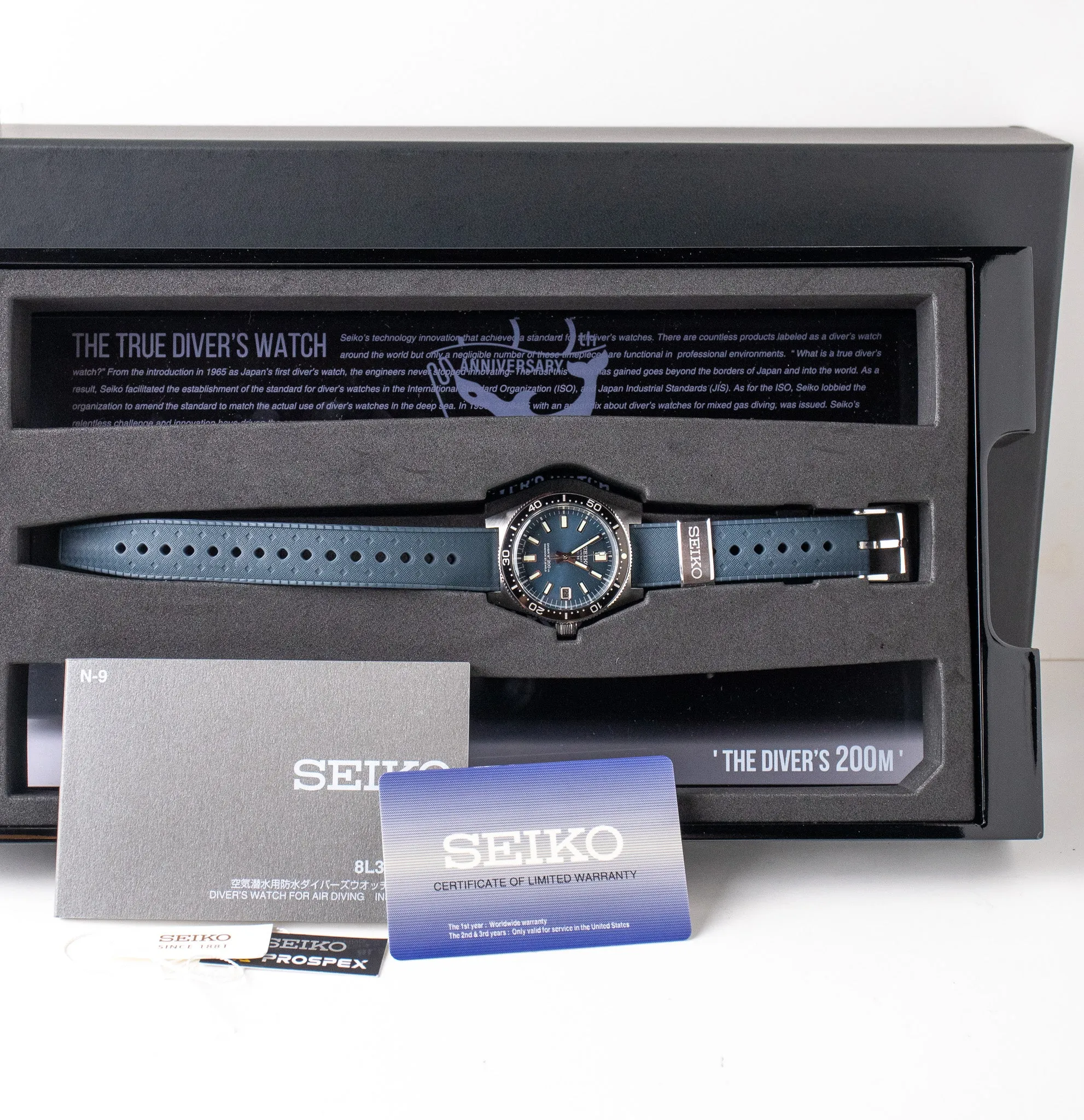 Seiko SLA037 Blue 55th Anniversary