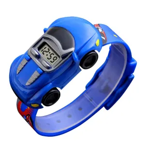 SKMEI Boys Girls Cartoon Creative Car Toy Electronic Digital Wristwatch  Outdoor Sports Children Watches Fashion Casual Clocks