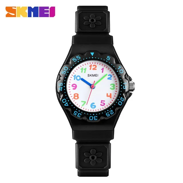 SKMEI Brand Kids Watches Fashion Cute Quartz Watch children waterproof Wrist watches For Children kids Boys Girls montre enfant