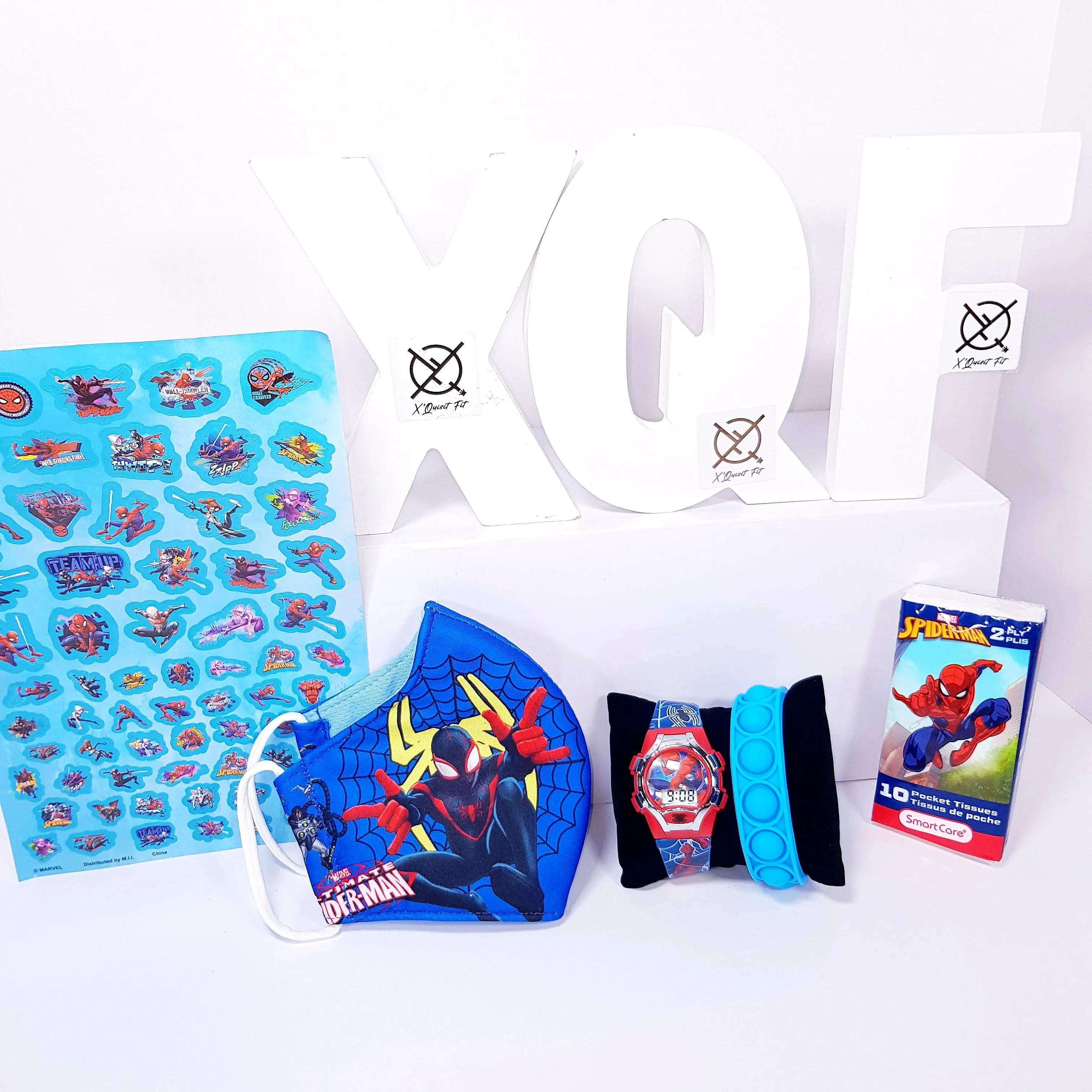 Spiderman Pop It Watch Set