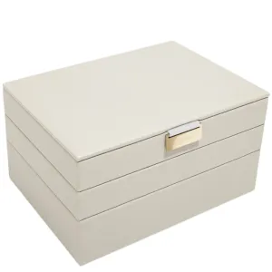 Stackers Classic Jewellery Box (Set) - Oatmeal