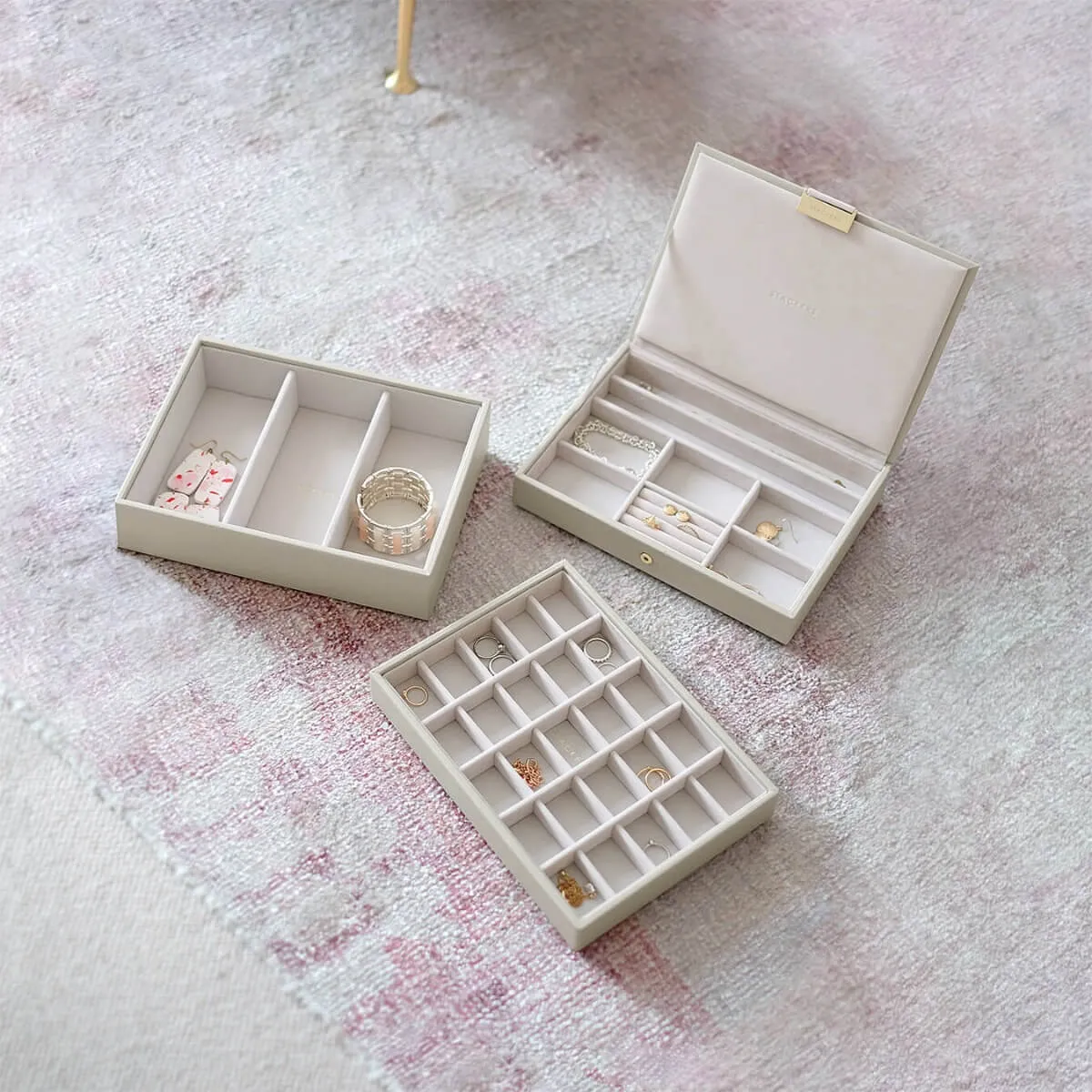 Stackers Classic Jewellery Box (Set) - Oatmeal