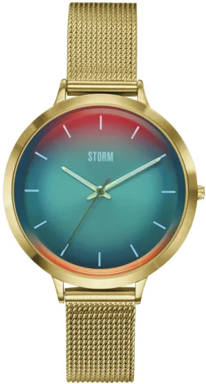Storm Watch Styro Mini Gold Turquoise
