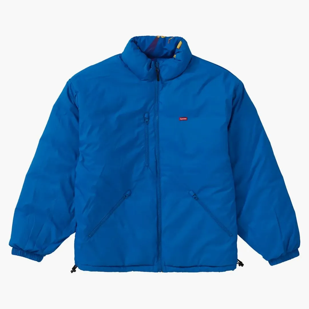 Supreme Watches Reversible Puffy Jacket Royal
