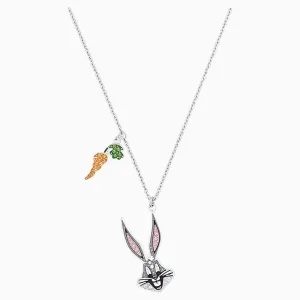 Swarovski,Looney Tunes Bugs Bunny Pendant,Multi-Colored,One Size