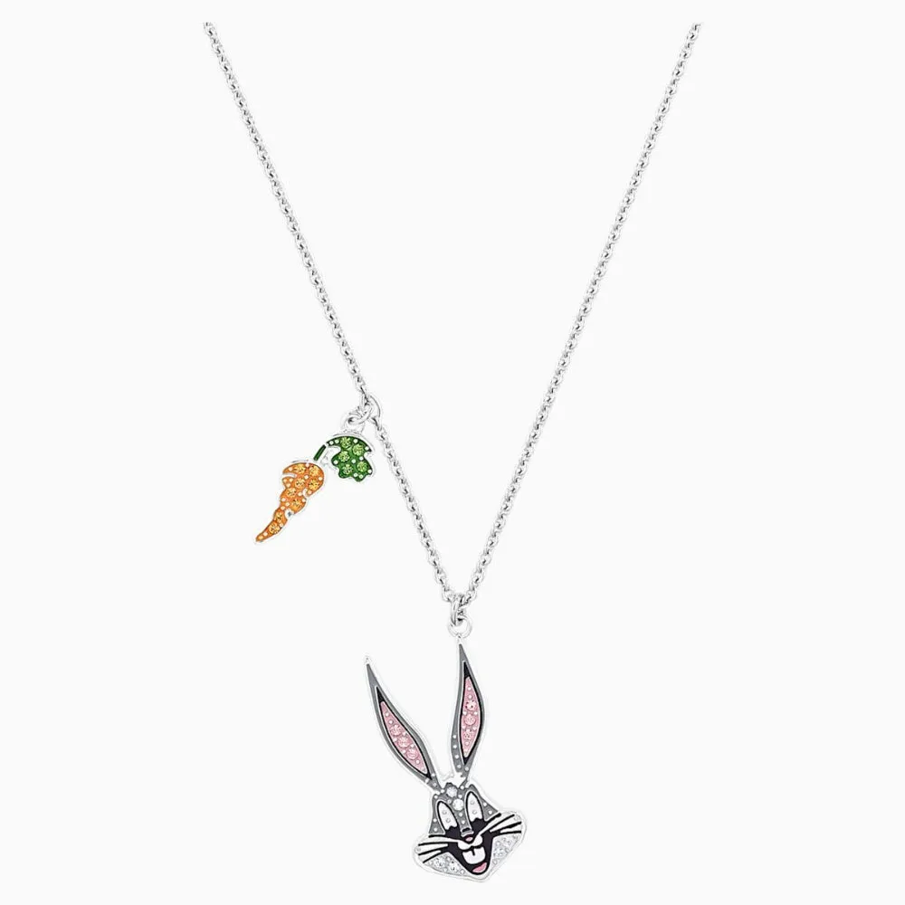 Swarovski,Looney Tunes Bugs Bunny Pendant,Multi-Colored,One Size