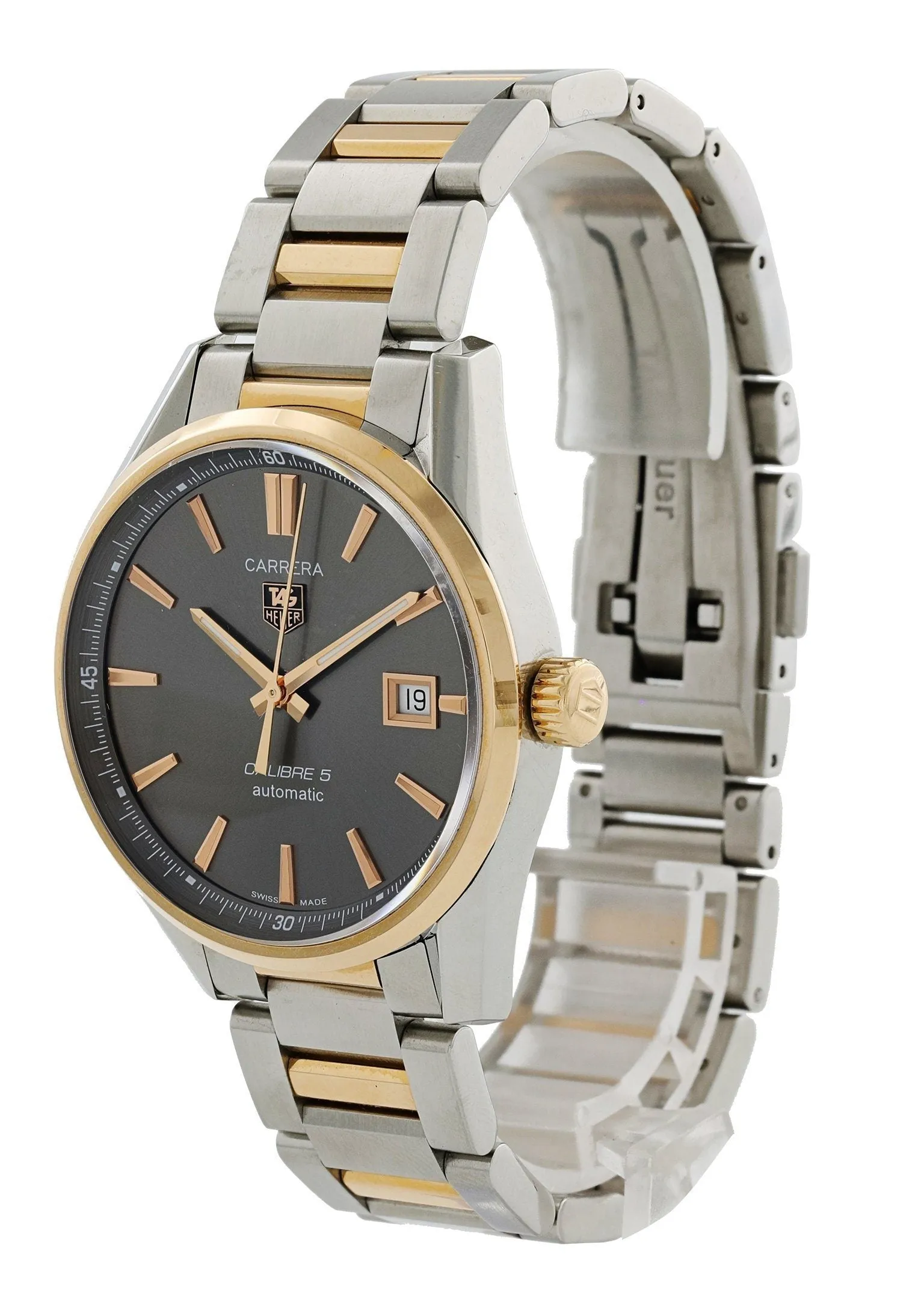 Tag Heuer Carrera Calibre 5 WAR215E.BD0784 Mens Watch Original Papers