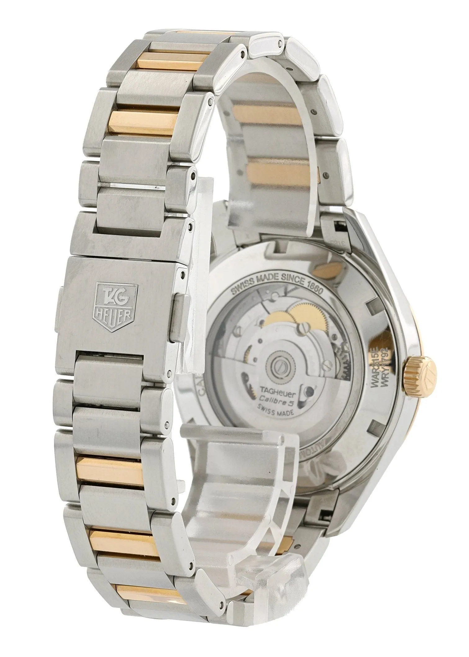 Tag Heuer Carrera Calibre 5 WAR215E.BD0784 Mens Watch Original Papers